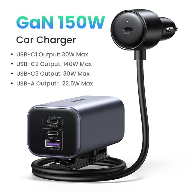 Автомобильное зарядное устройство UGREEN 35027 150 Вт