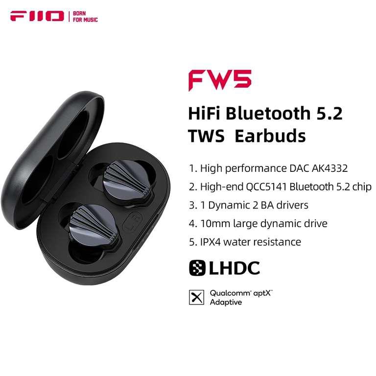 Tws наушники fiio fw5