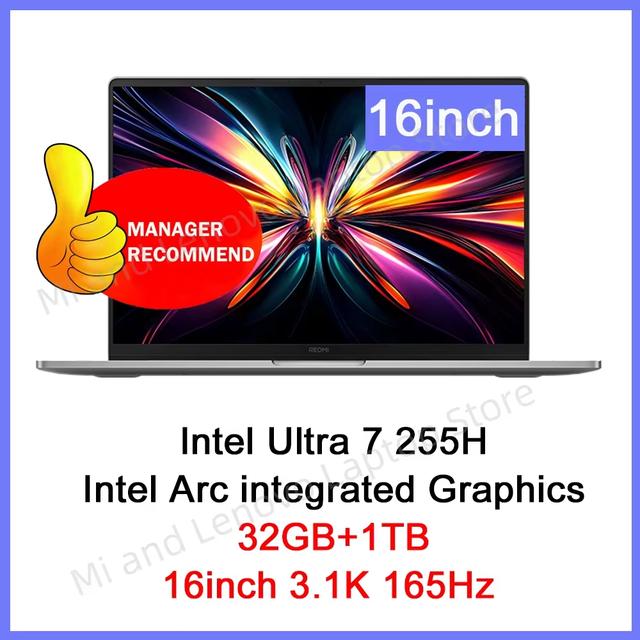 Ноутбук Redmi Book 16 2025, 16", 32ГБ/1ТБ, U5 225H