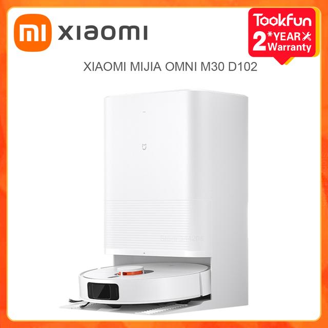 Робот-пылесос XIAOMI MIJIA D102 OMNI со станцией самоочистки и мытьем полов