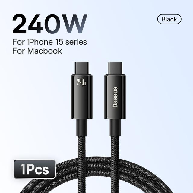 USB-кабель Baseus 240 Вт