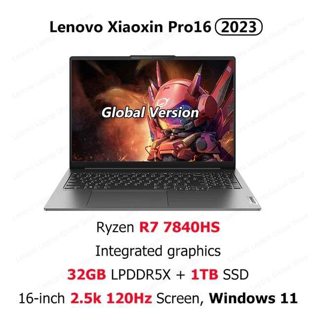 Lenovo xiaoxin amd. Ноутбук Lenovo Xiaoxin Pro 16 2023 AMD r7 7840hs Ryzen, 32 ГБ ОЗУ, 1 ТБ. Lenovo Xiaoxin Pro 16 2023. Lenovo Xiaoxin Pro 14 и 16. Ноутбук Lenovo Xiaoxin Pro 16 2023 AMD r7.