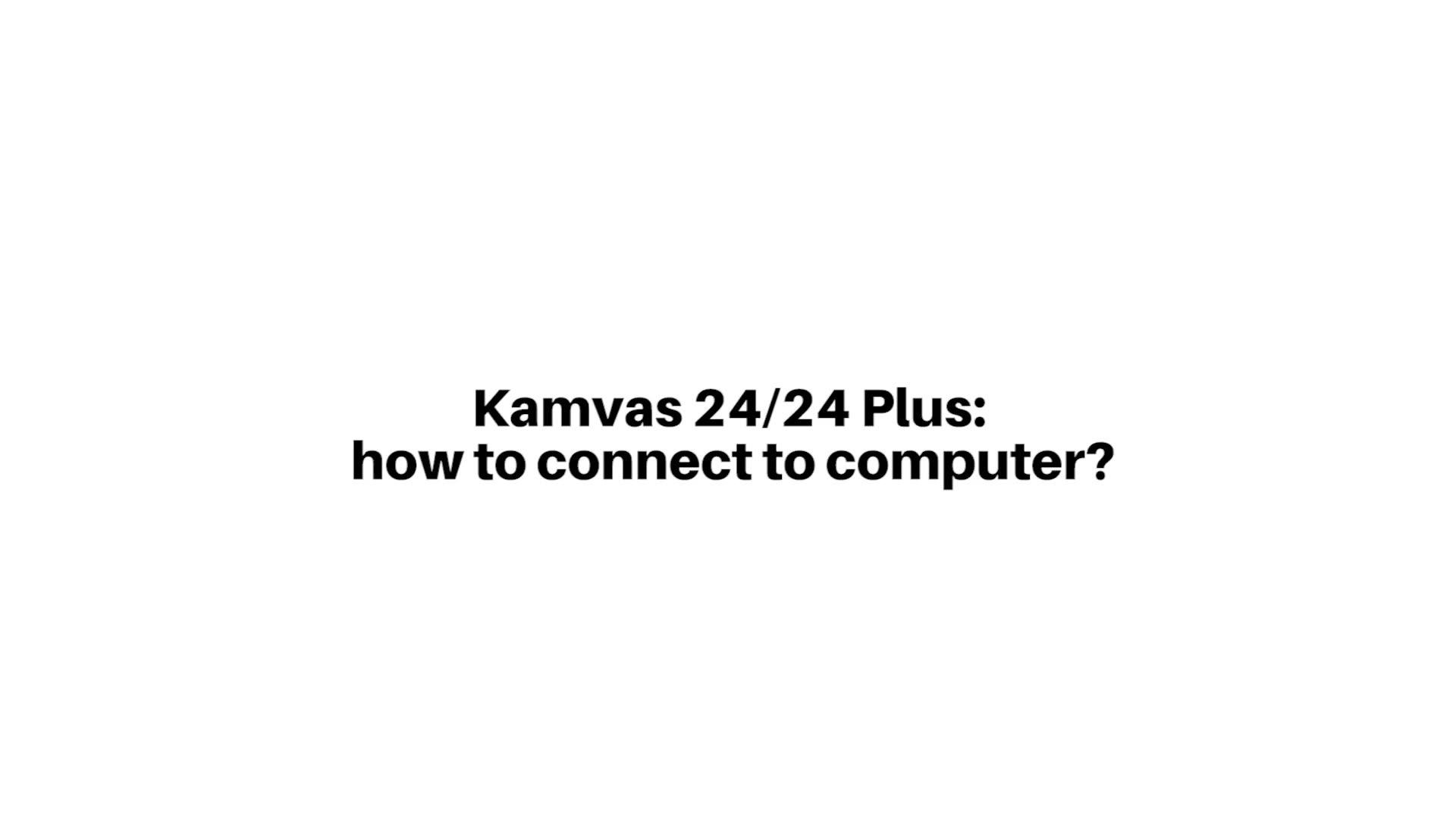 Графический планшет с экраном HUION Kamvas 24 Plus