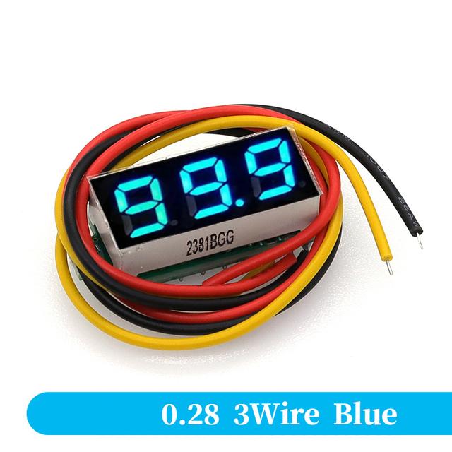 Цифровой вольтметр DC 0-100В