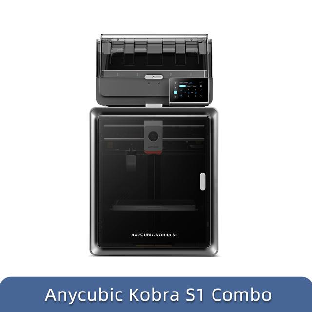 3D-принтер Anycubic Kobra S1 Combo многоцветный (+ PLA*4шт в подарок)