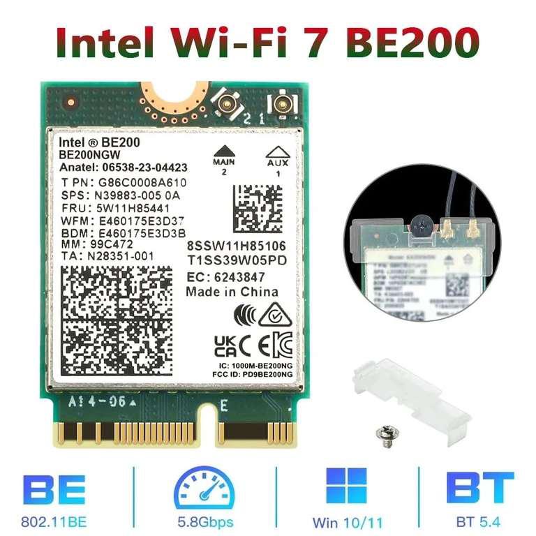 Wi-Fi адаптер Intel BE200NGW, Wi-Fi 7 (цена с купоном продавца)