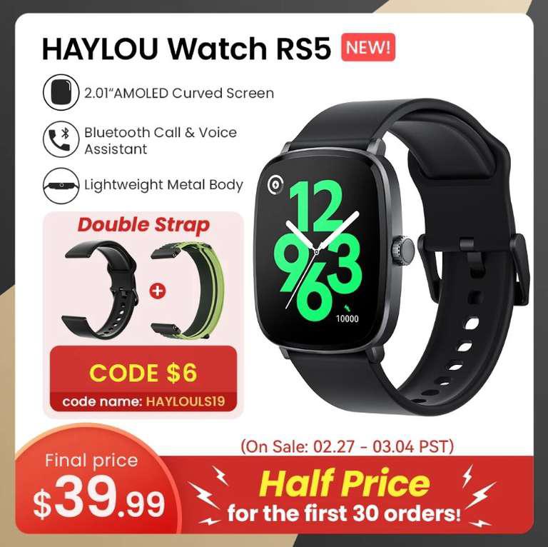 Умные часы HAYLOU Watch RS5