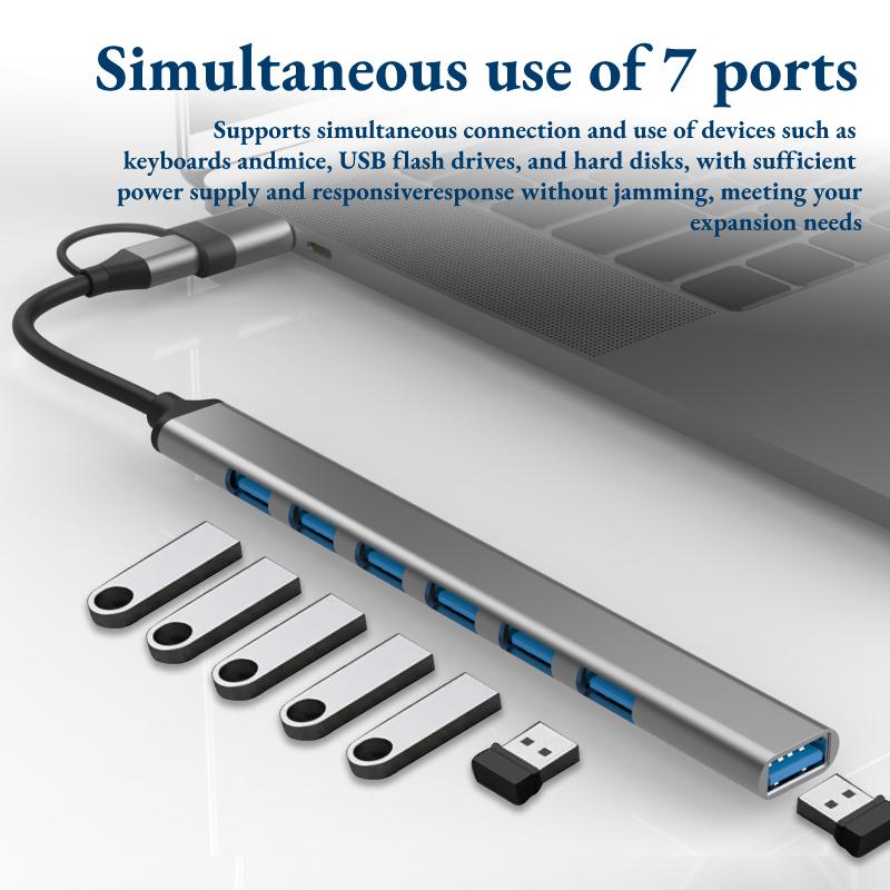 7-портовый USB 2.0 концентратор