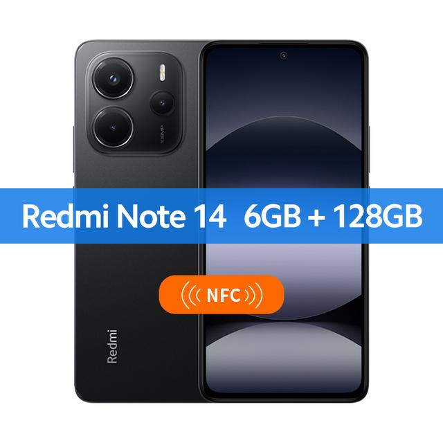 Смартфон Xiaomi Redmi Note 14 4G, 6/128 Гб, global
