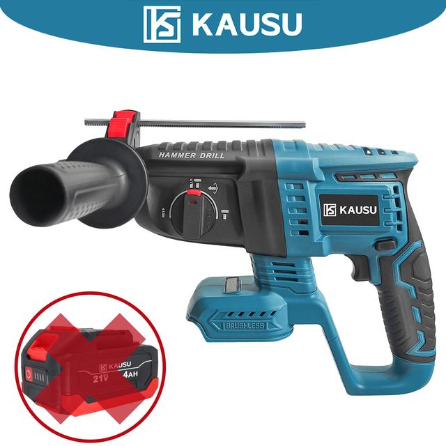 Аккумуляторный бесщеточный перфоратор KAUSU