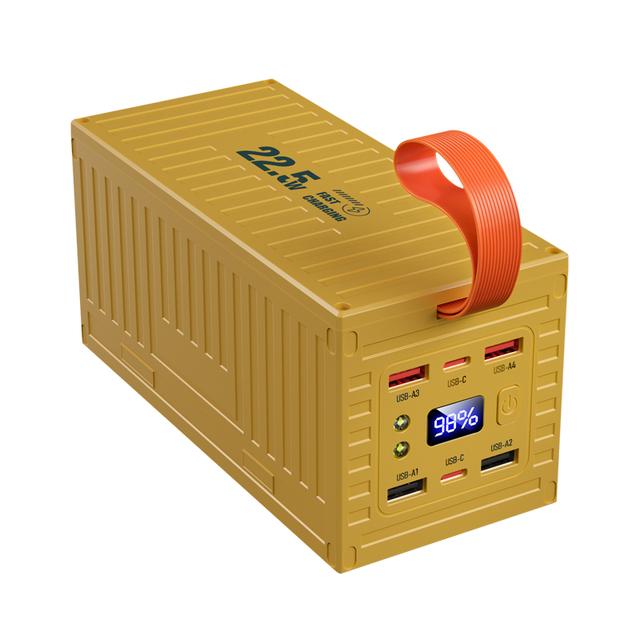 Внешний аккумулятор QOOVI 60000 мАч Power Bank 22,5 Вт PD QC 3,0