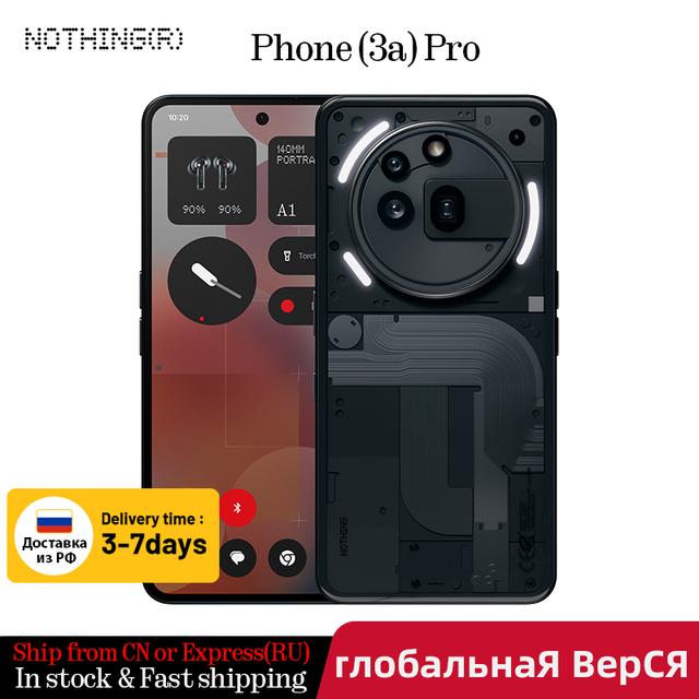 Смартфон Nothing Phone 3a (Pro), глобальная версия, 12/256 ГБ, из-за рубежа + пошлина 2600₽