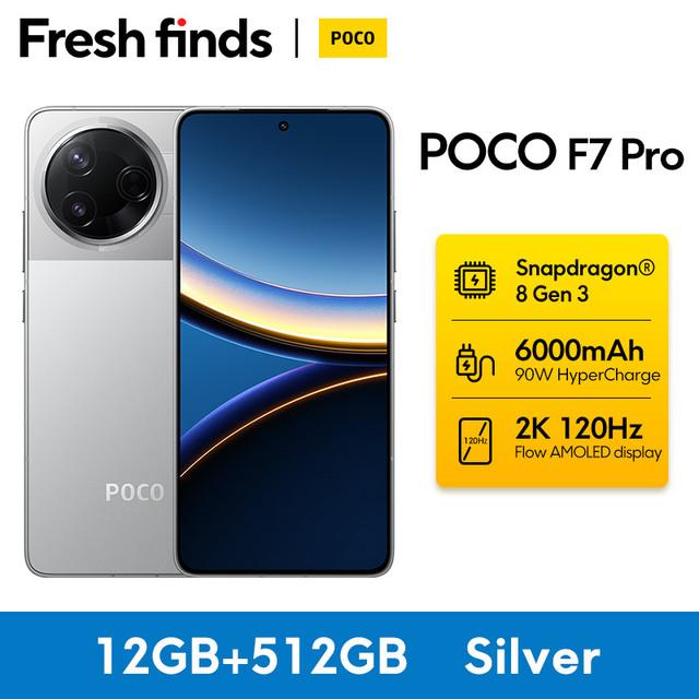 Смартфон Poco F7 Pro, 12+256 ГБ (и F7 Ultra в описании)