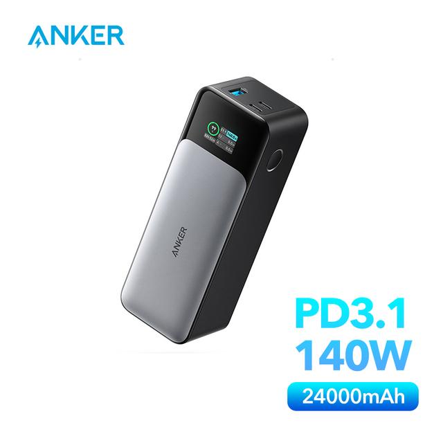 Внешний аккумулятор Anker 737 Power Bank 24000 мАч 140 Вт