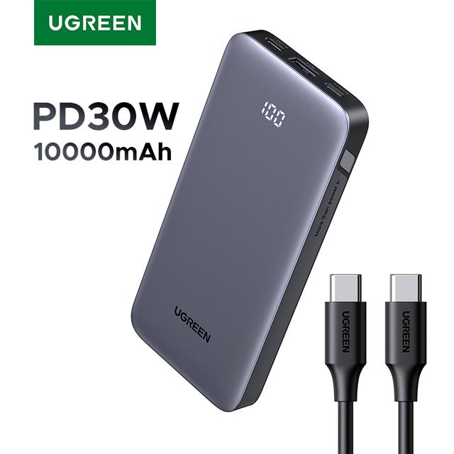Внешний аккумулятор UGREEN PD 30 Вт 10000 мАч
