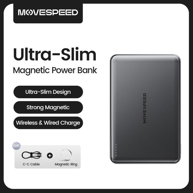 Беспроводной powerbank movespeed 5000mAh (из-за рубежа)