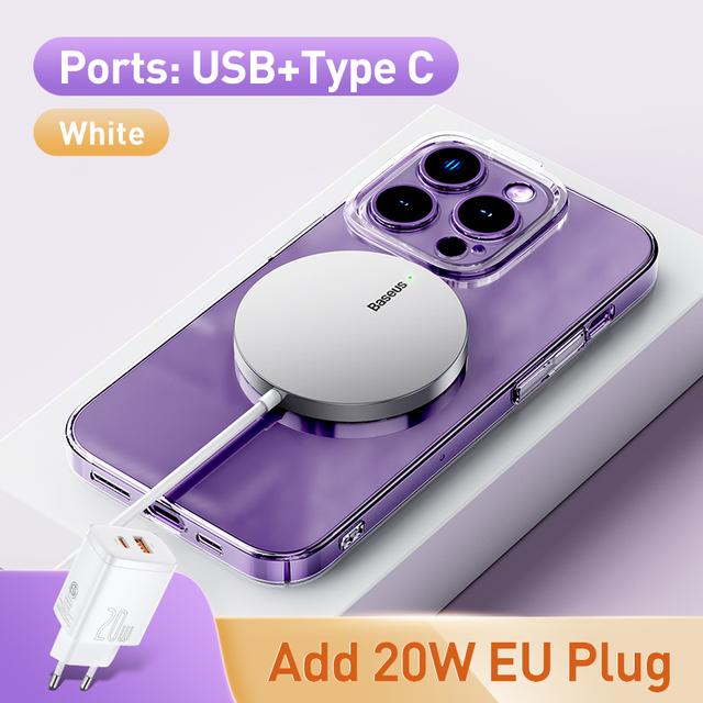 Магнитное беспроводное зарядное устройство Baseus simple mini3