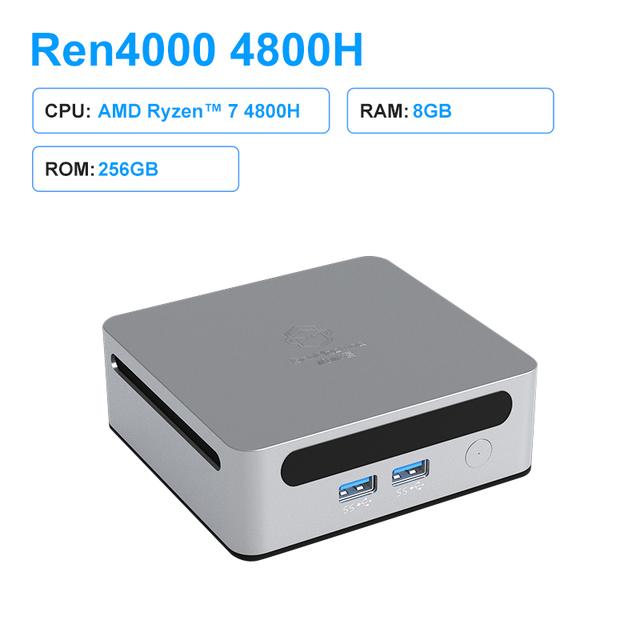 Мини-ПК GenMachine Ryzen 7 4800H 8/256