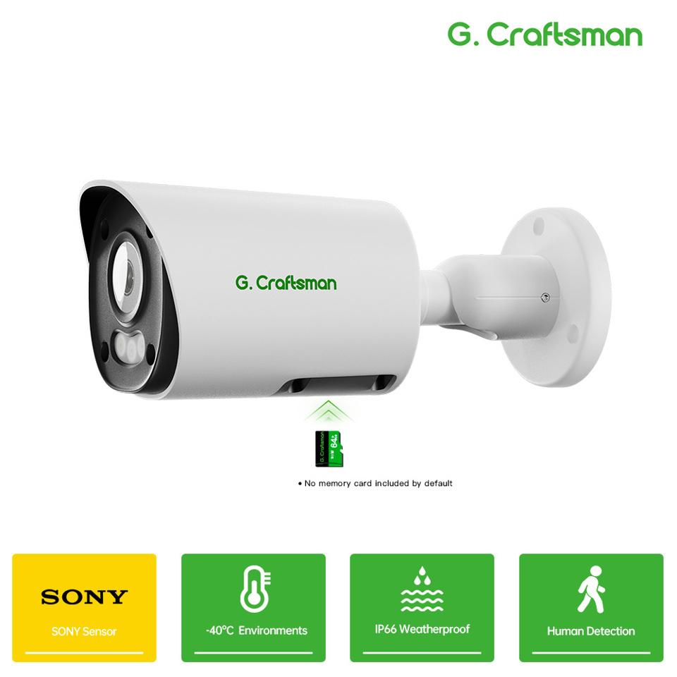 IP-камера 6MP SONY IMX415 G.Craftsman GX-YUFD-M6SRU POE